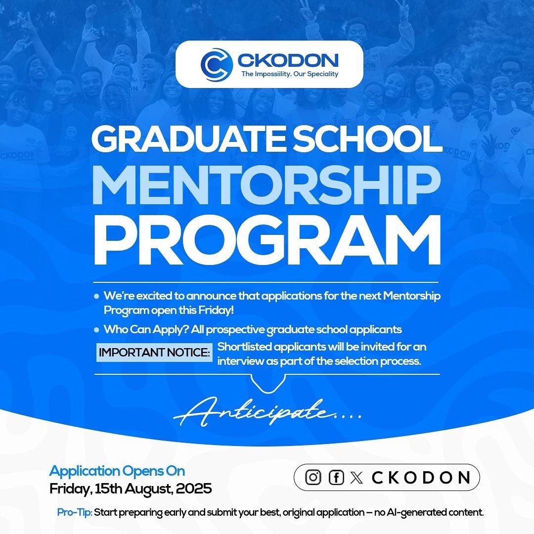Ckodon Foundation Graduate School Mentorship Program