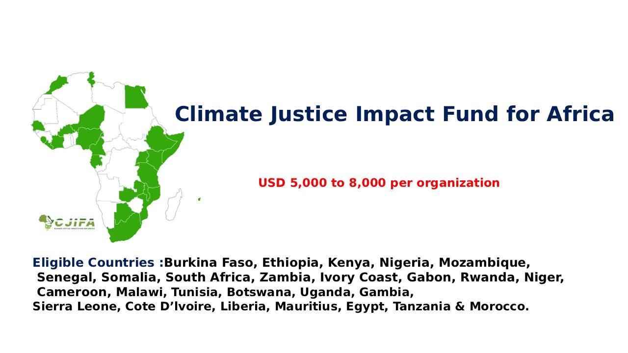GRANTS: Apply for the CJIFA Community Empowerment Grant Program ( From $5,000 to $8,000 Per Organization)
